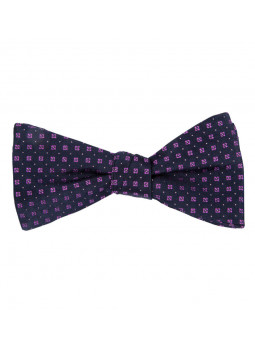 Bow tie Clovers in pure silk