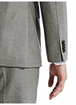 Costume semi-fitted flannel wool Vitale Barberis Canonico Costume semi-fitted flannel wool Vitale Barberis Canonico