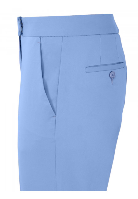 Pants in cotton slightly stretch cut cigarette Pants in cotton slightly stretch cut cigarette
